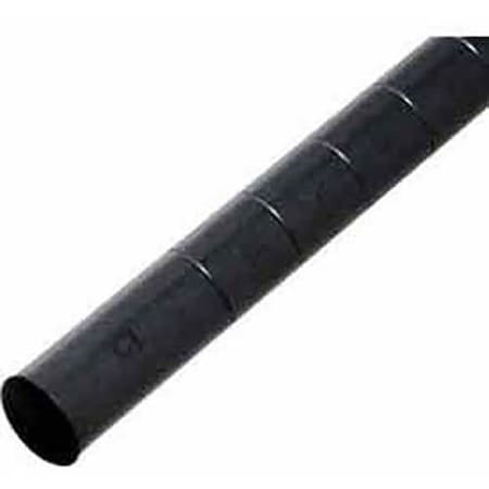 Global Industrial 86H Black Epoxy Post, 4PK 711242
